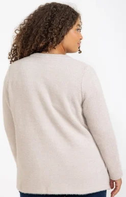 Cardigan long ouvert
