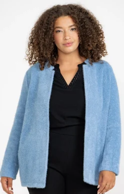 Cardigan long ouvert