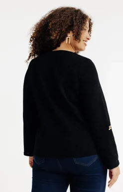 Cardigan zippé