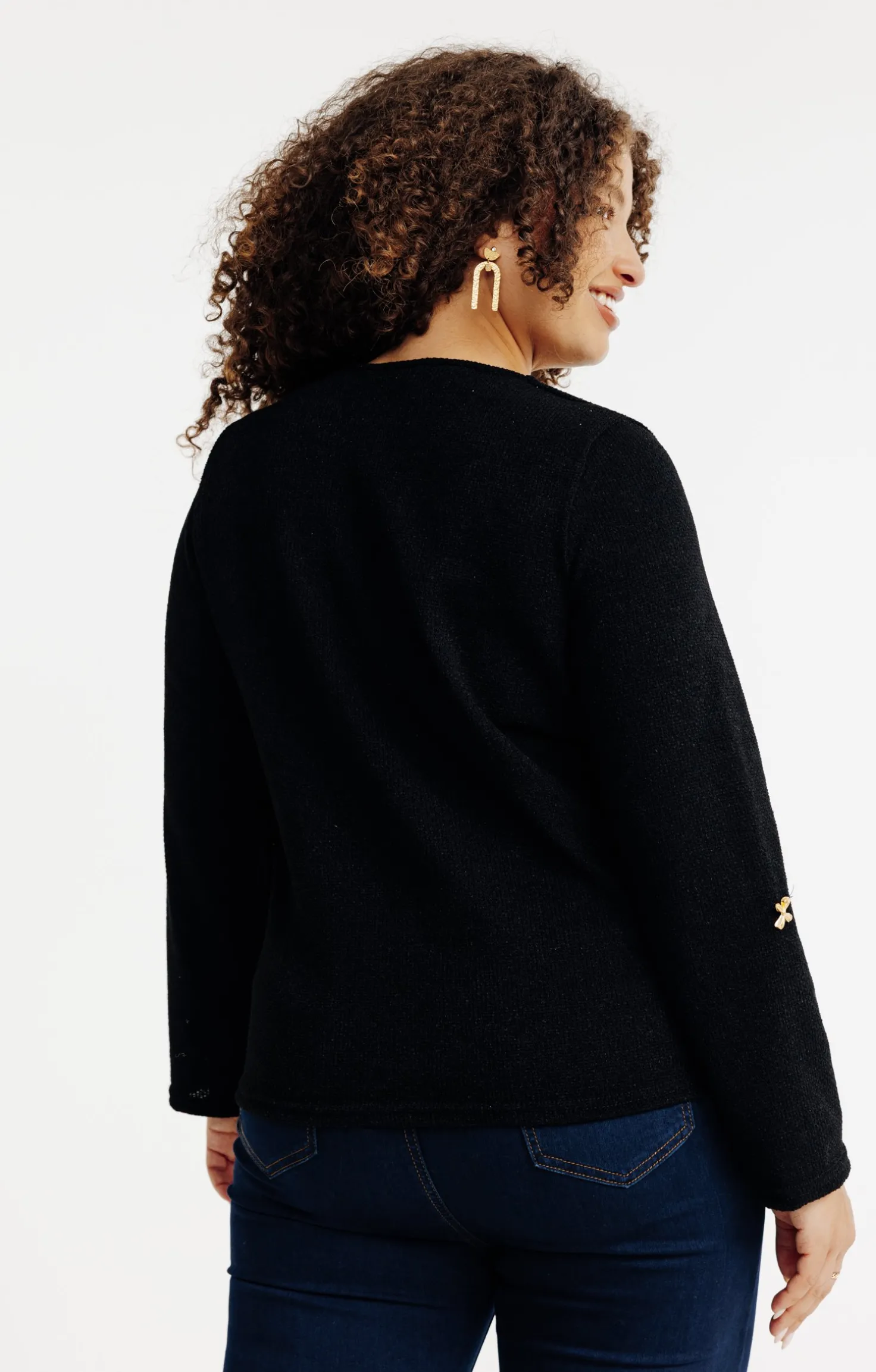 Cardigan zippé