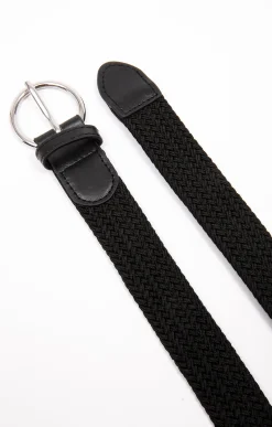 Ceinture tressée élastique