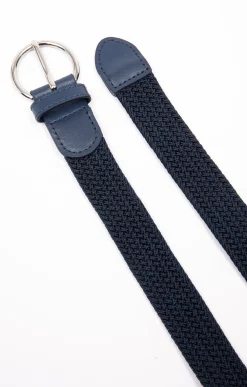 Ceinture tressée élastique