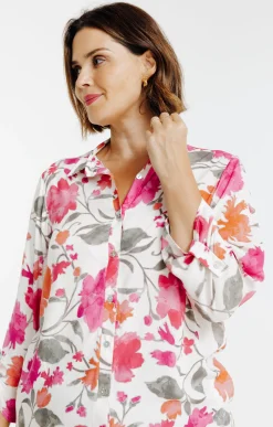 Chemise imprimé floral
