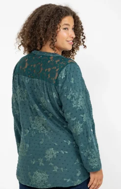Chemise imprimée avec glitter