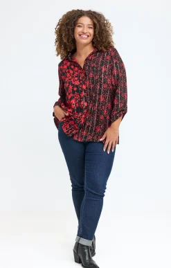 Chemise imprimée patch