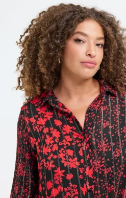 Chemise imprimée patch