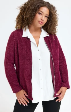 Gilet fluffy uni