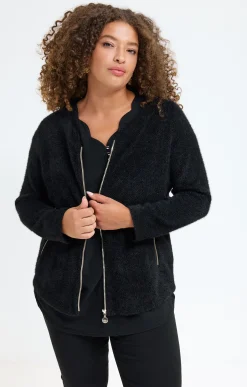 Gilet fluffy uni
