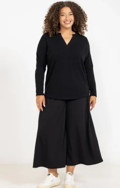 Jupe culotte avec boutons