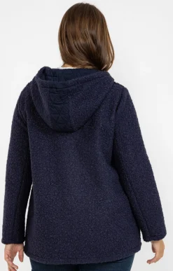 Manteau bi-matière