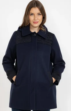 Manteau pacth avec capuche