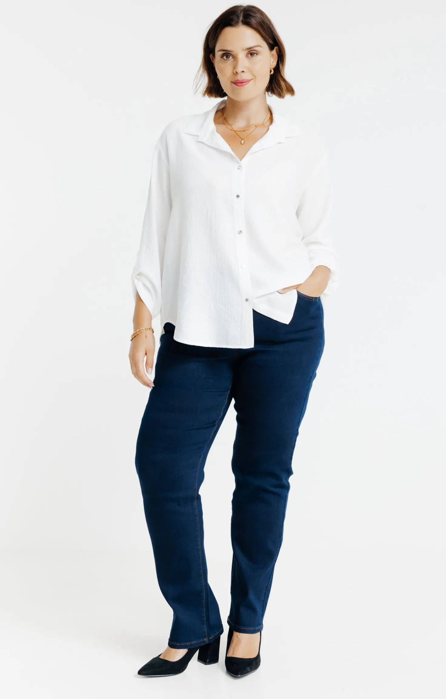 Pantalon 5 poches denim