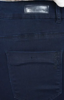 Pantalon 5 poches uni