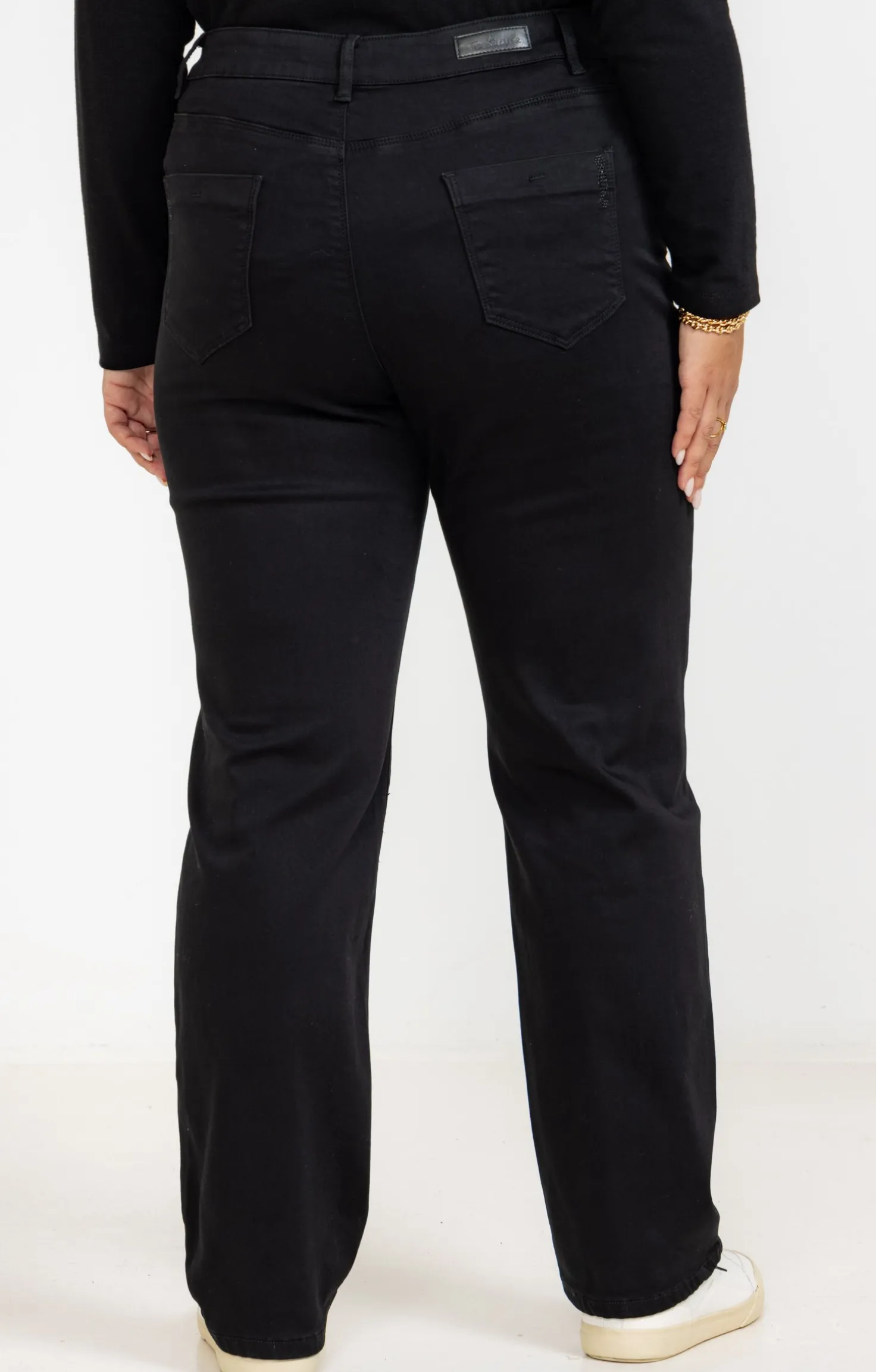 Pantalon 5 poches uni