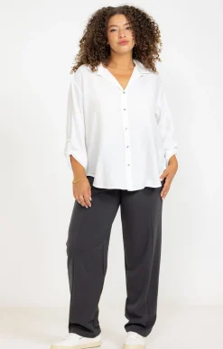 Pantalon droit avec boutons