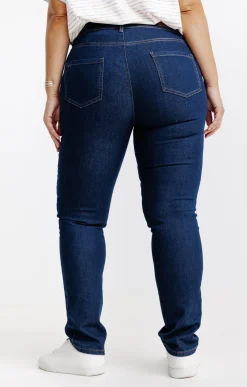 Pantalon droit denim