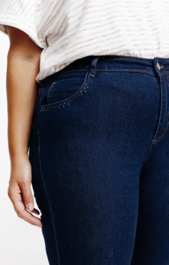 Pantalon droit denim