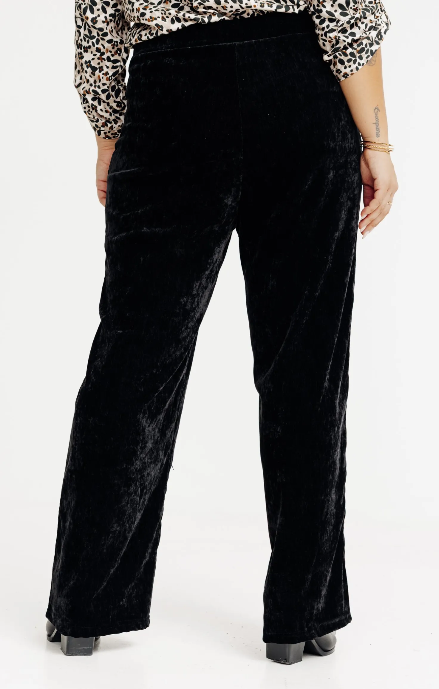 Pantalon droit velours