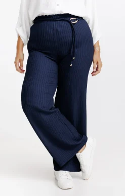 Pantalon fluide jolie ceinture
