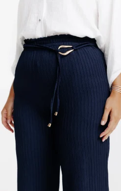 Pantalon fluide jolie ceinture