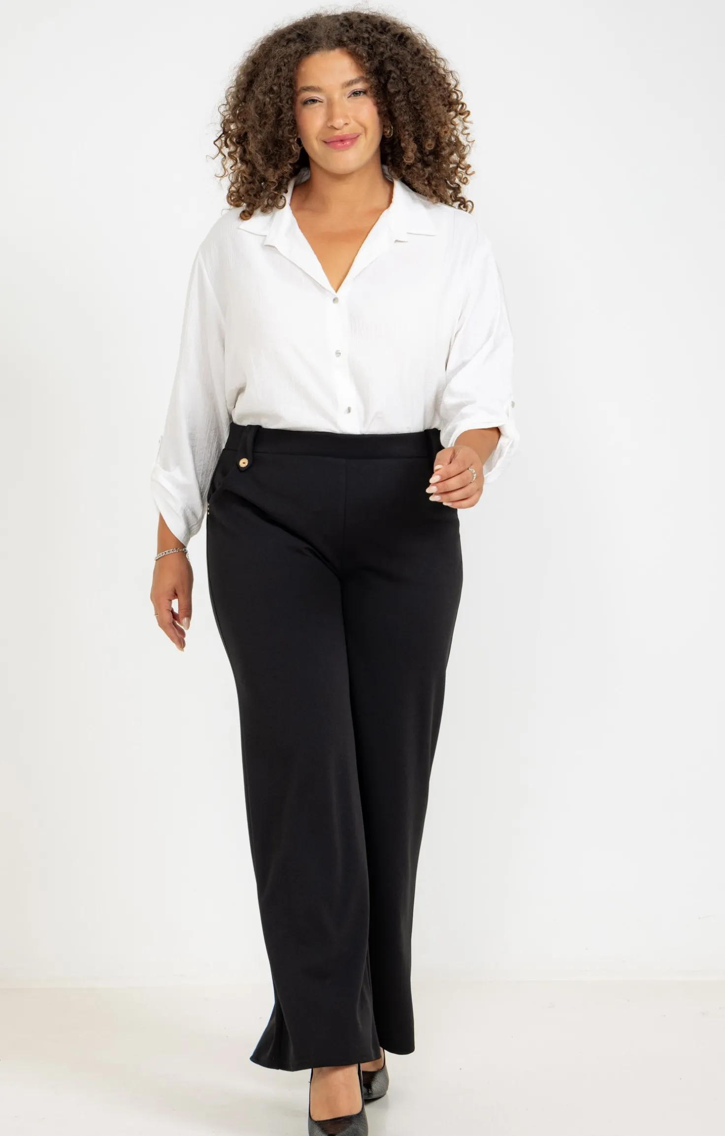 Pantalon large de ville