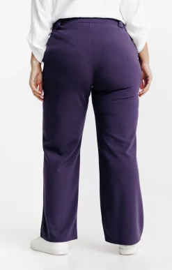 Pantalon large uni