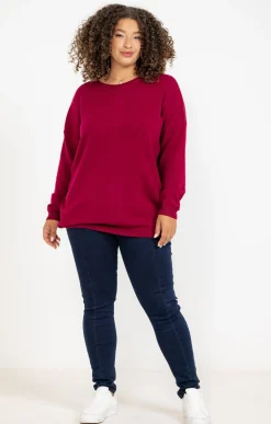 Pull avec boutons au dos