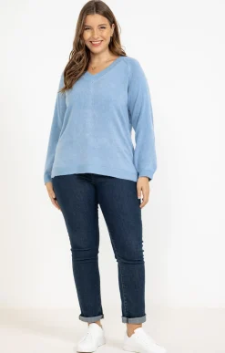 Pull avec fil fantaisie