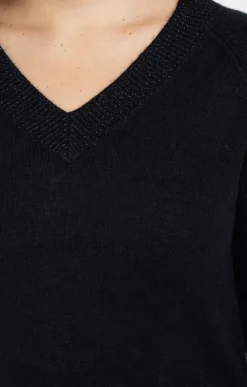 Pull avec fil fantaisie