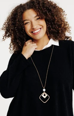 Pull 2-en-1 avec collier