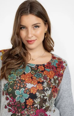 Pull imprimé fantaisie
