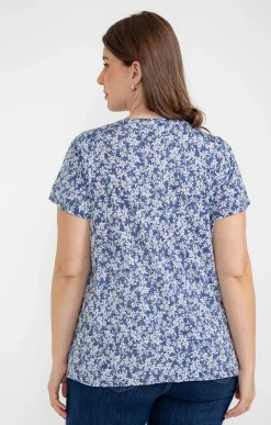 Tee-shirt à imprimé fleurs