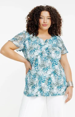 Tee-shirt à imprimé floral