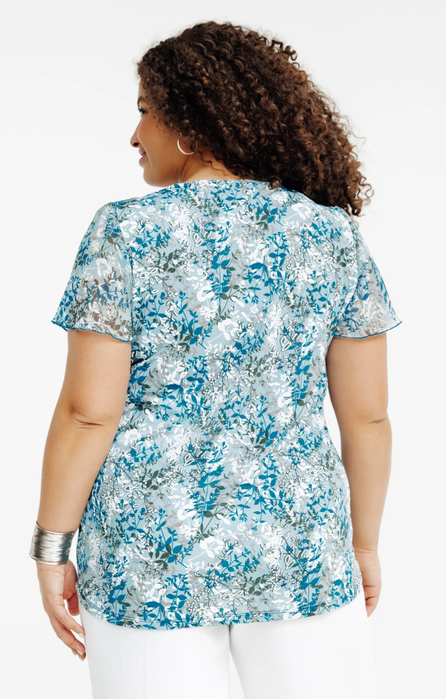 Tee-shirt à imprimé floral