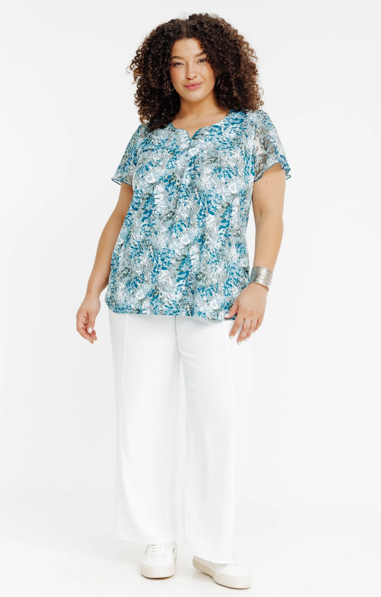 Tee-shirt à imprimé floral