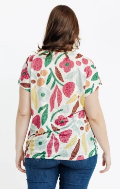 Tee-shirt à imprimé floral
