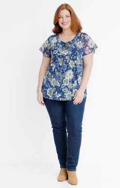 Tee-shirt à imprimé floral