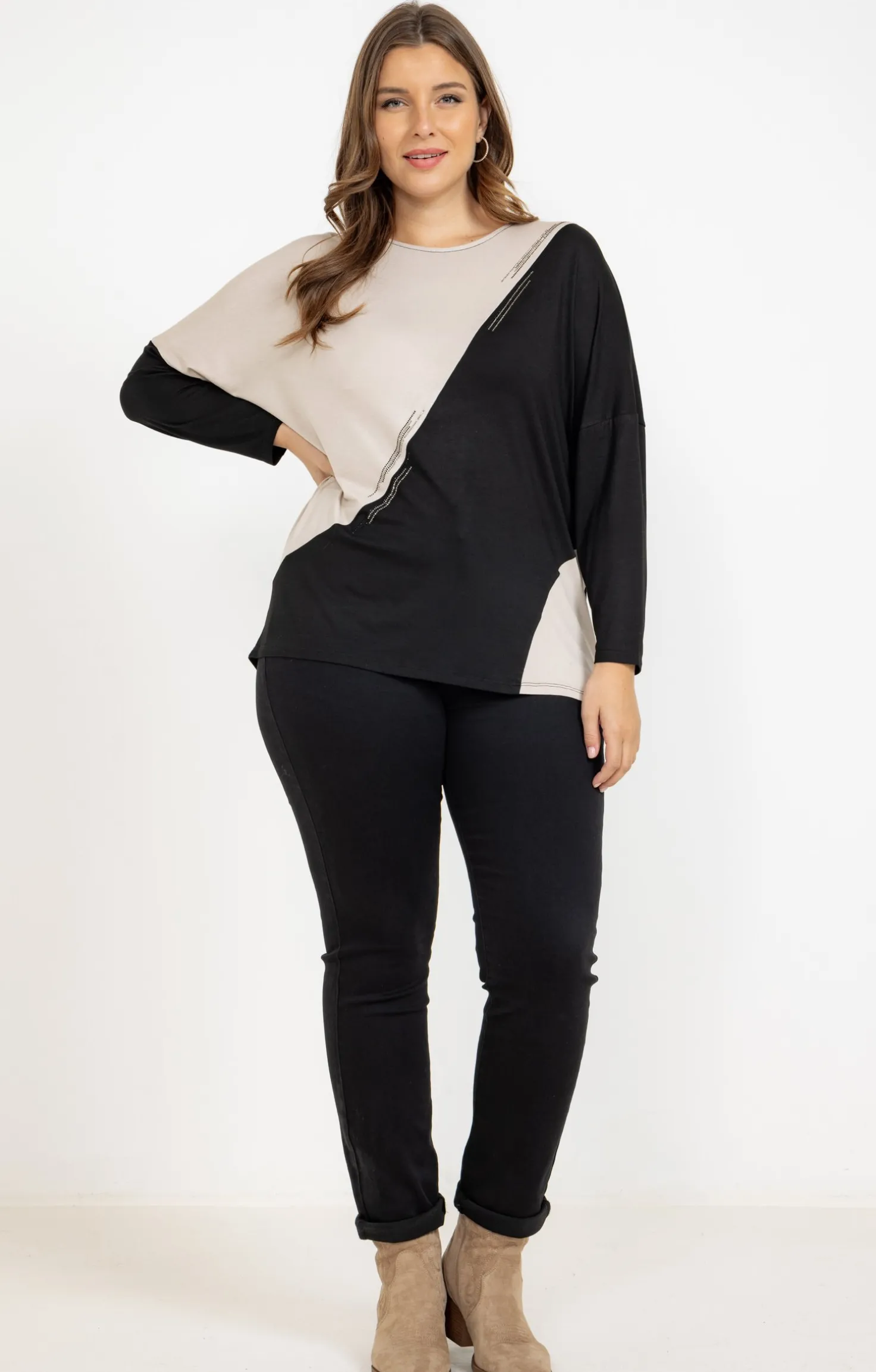 Tee-shirt bicolore