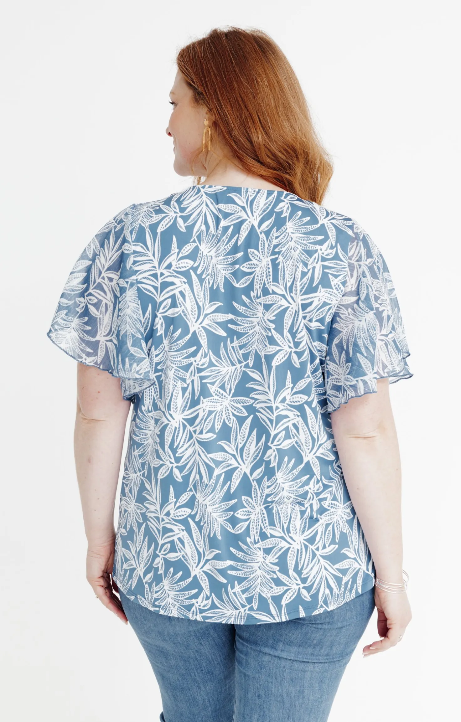 Tee-shirt imprimé bicolore