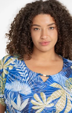 Tee-shirt imprimé feuillage