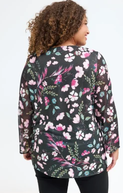 Tee-shirt imprimé fleuri