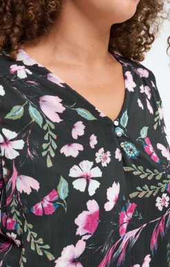 Tee-shirt imprimé fleuri