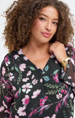 Tee-shirt imprimé fleuri