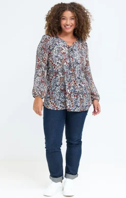 Tee-shirt imprimé fleuri