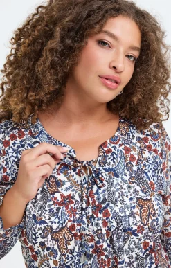 Tee-shirt imprimé fleuri