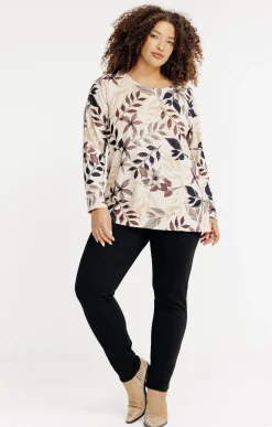 Tee-shirt maille chaude imprimé