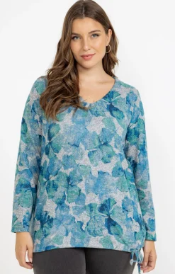 Tee-shirt maille chaude imprimé