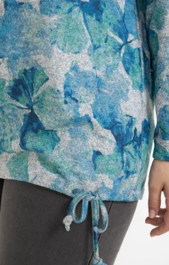 Tee-shirt maille chaude imprimé