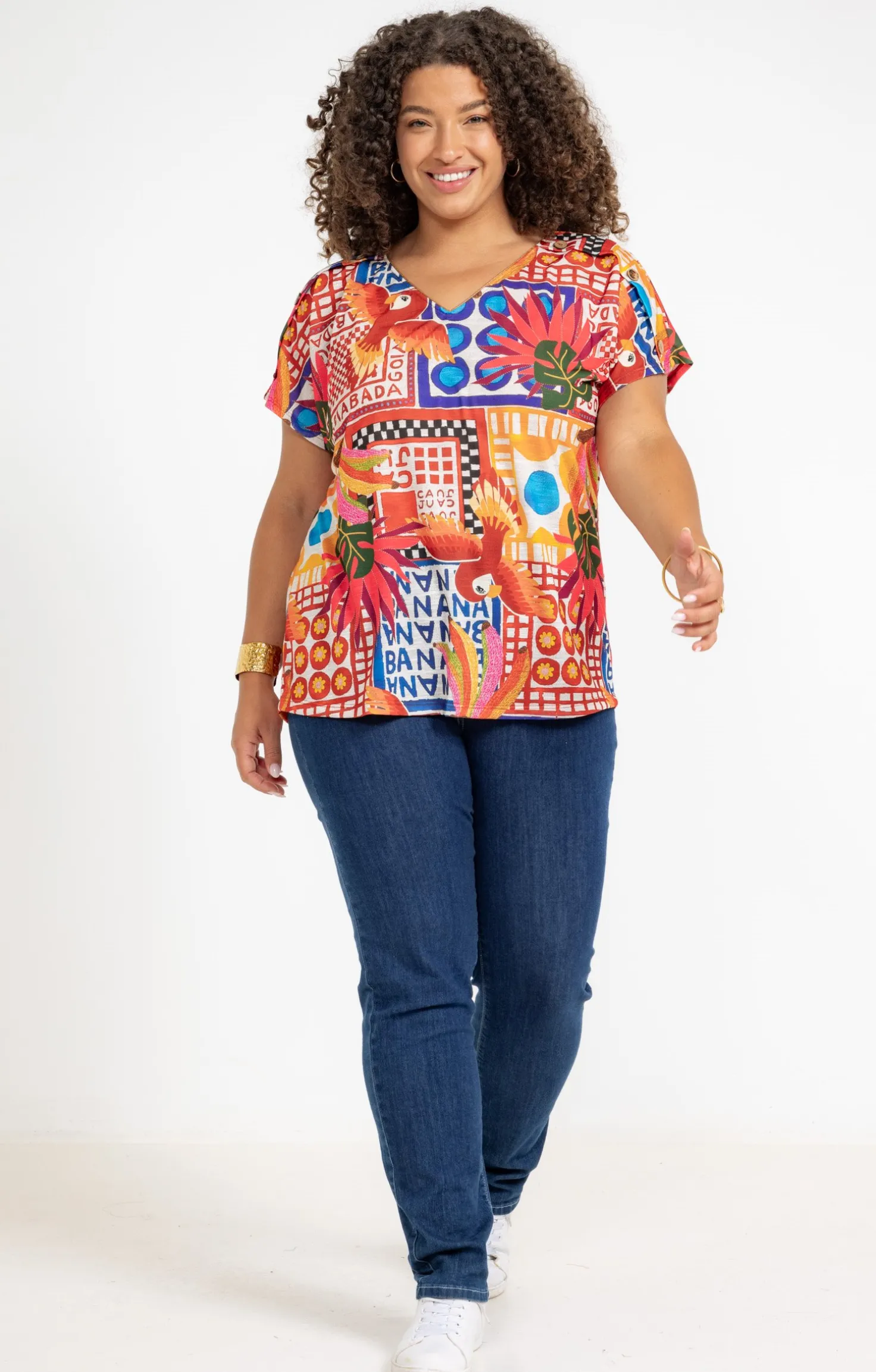 Tee-shirt multocolore