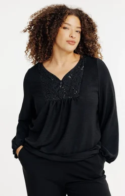 Tee-shirt uni avec plastron
